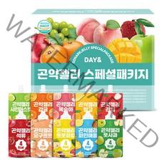 참앤들황토농원 데이앤 곤약젤리 스페셜 10종 x 3p 세트, 1세트
