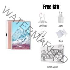 인강태블릿 대화면 태블릿 PC 노트북, 12g 512g 키보드, 분홍색, 영국