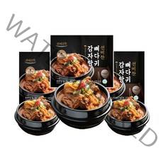 선비찬 뼈다귀감자탕 830g X 3봉 5봉 택일 국내산 우거지 부드러운 목뼈사용 뼈다귀해장국 HACCP, 830gx3팩, 3팩