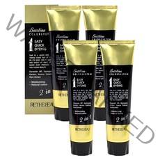 보스티나 컬러시스템 7호 다크브라운 (흑갈색)X4개, 단품, 단품