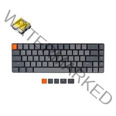 키크론 K7 기계식 키보드 울트라 슬림 로우 프로파일 애플호환, Low-profile optical banana swi, Low-profile optical banana swi