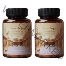 베러데이 베러비긴 츄어블 철분제 블루베리맛, 120정, 2개