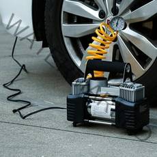 차량 가정용 에어컴프레셔 매트 타이어 공기주입 12V, 01. (25 Amp)