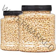 잣 수입잣 황 백 생 깐 새 상품 큰 곡물 원래 동북 500g 대량 요리 껍질 벌크, 잣 500g - 팩포장
