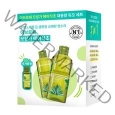[단독기획] 이브로쉐 헤어식초 400ml*2개입+50ml 증정 2종 택 1, 모링가