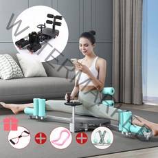 SMABAT 다리찢기 훈련기구 남녀 통용 가랑이 찢기 요가 훈련기 다리 스트레칭기, 블랙