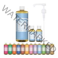 닥터브로너스 캐스틸 솝 950ml+60ml+60ml+펌프 세트 12종 택1, 베이비 950ml+60ml+60ml+펌프