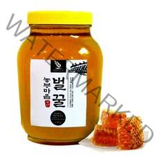 [대한민국농산] 청정 산청 100% 아카시아꿀 1.2kg, 사양벌꿀