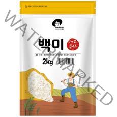 엉클탁 영양가득 백미, 2kg(상등급), 1개
