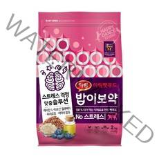 하림 펫푸드 밥이보약 NO 스트레스 고양이 사료, 2kg, 2개