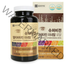 종근당건강 슈퍼비젼 멀티비타민 미네랄 로얄, 15병, 1400mg