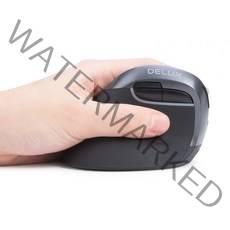 왼손 무선 마우스 손목 보호 세로 수직 버티컬 대칭 사무실 delux bt 용