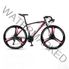 세계일주 로드자전거 24단 26인치 자전거 700C 90%박스배송, 블랙