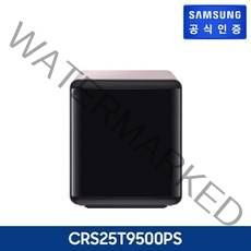 삼성전자 [와인/비어]비스포크 큐브 냉장고(핑크) CRS25T9500PS, 없음