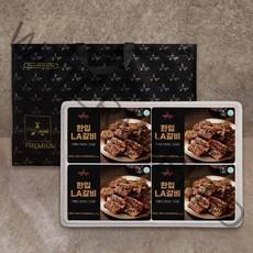 한입 LA갈비 선물세트 2kg (500g*4팩), 단품