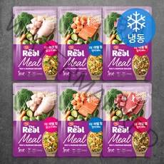 하림더리얼 전연령용 고양이 밀 습식사료 60g x 3종 세트 (냉동), 닭, 360g