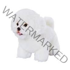 위더펫 비숑 강아지 인형, 28cm, 혼합 색상