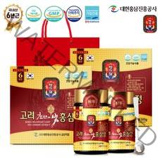 대한홍삼진흥공사 고려천년의빛 홍삼정 + 쇼핑백, 250g, 4개입