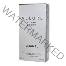 샤넬 알뤼르 옴므 스포츠 헤어 앤 바디 워시 200ml _정품 (미니 향수 증정), 1개