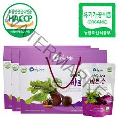 제주 유기농 비트즙 레드비트진액, 3000ml, 3개