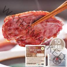 옛골토성 참나무 오리 훈제 바베큐 슬라이스 150g+소스 40g 세트 구성, 10세트
