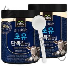팔레오 멀티 초유 단백질 분말, 240g, 2개