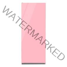 쿠잉전자 프리즘 글라스 냉동고 방문설치, 핑크, BSF-175PR