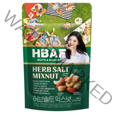 HBAF 넛츠앤스낵스 허브솔트 믹스넛, 190g, 1개