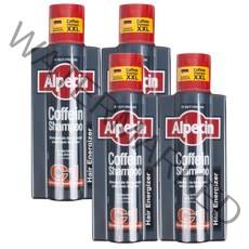 알페신 카페인 샴푸 C1, 375ml, 4개