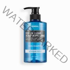 쿤달 리프레싱 쿨 샴푸 아쿠아민트향, 500ml, 2개