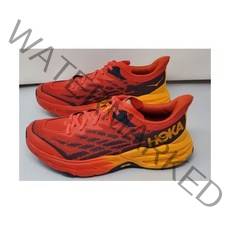 HOKA 남성 Speedgoat 5 Trail Running Shoe COLOR: Fiesta / Radiant Yellow 117506