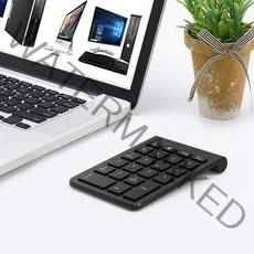 블루투스 무선 텐키 키보드 재무 회계 사무용 보조 계산용, free, 2.4G 실버 블랙