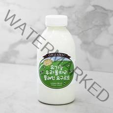 유기가공식품인증 우리울타리 플레인 요구르트 무가당, 500ml, 1개