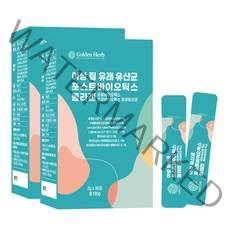 골든허브 여성 질 유래 유산균 포스트바이오틱스 콜라겐, 180개, 2g