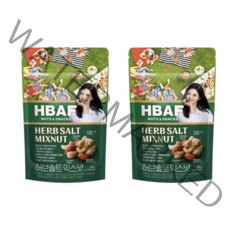 HBAF 허브솔트 믹스넛, 190g, 2개