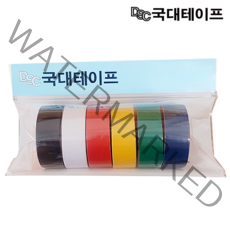 [당일배송] 전기테이프 절연테이프 20mm X 9M(6개입) 6컬러 1세트