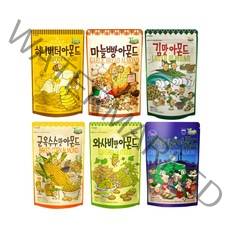 길림양행 HBAF 바프 아몬드40g 6종 세트, 길림양행 HBAF 바프아몬드40g 인기6종 1세트