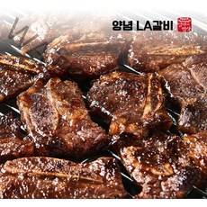 밥도둑놈 LA갈비 양념갈비 소갈비 미국산 초이스 캠핑용 구이용(1kg 2kg 3kg 4kg 5kg)-, 5개, 1kg