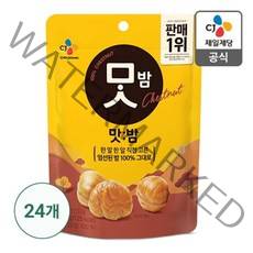 CJ제일제당 맛밤, 80g, 24개