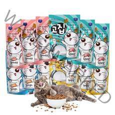 고집 고양이 간식, 연어, 12개