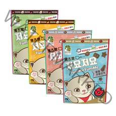 캐츠랑 저요저요 고양이 보양간식 4종세트 참치+연어+닭고기+양고기, 1개