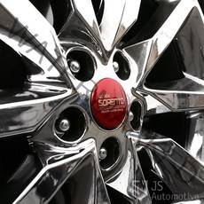 JS automotive 기아 올뉴쏘렌토 알루미늄 휠캡 휠커버 엠블럼 차량 튜닝용품, 올뉴쏘렌토 알루미늄 휠캡_실버(4P)