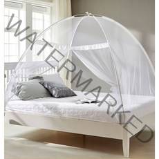 자자데코 텐트형 원터치 모기장 화이트 + 보관가방