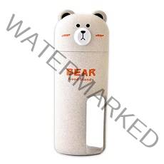 더자카 곰돌이 칫솔 케이스, Y375LBBT063, 1개