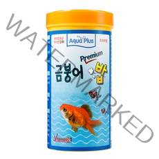 아쿠아 금붕어 프리미엄밥, 300g, 1개