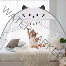 다샵 캐릭터 원터치 모기장, 마이캣 화이트