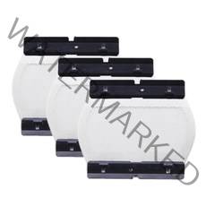 브라운면도기 전기 면도기 헤드 시리즈 110 120 130 140 150 5684 5685 면도기 면도기 용 11b 4, 실버 블랙