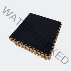손할매 EVA 카페트 퍼즐매트9P(10mm) 잔디퍼즐매트 잔디매트 베란다매트 조립매트, 카페트블랙9P