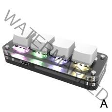 키보드 한손 매트로 단축키 커스텀 게이밍 적축 하드웨어 무선 단축 자판기 텐키 디자이너, free, A