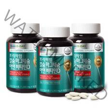 뉴트리디데이 칼슘 마그네슘 아연 비타민D, 90정, 3개